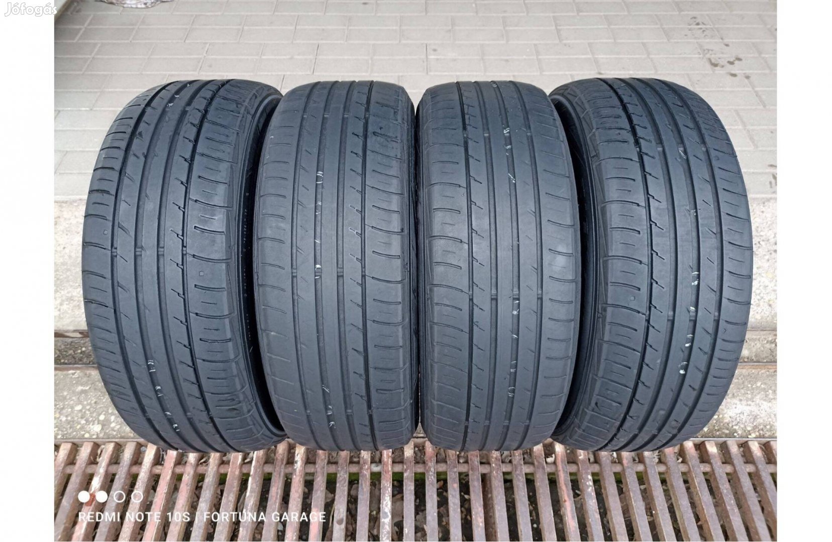 205/60 R16" Falken Ziex használt nyári garnitúra