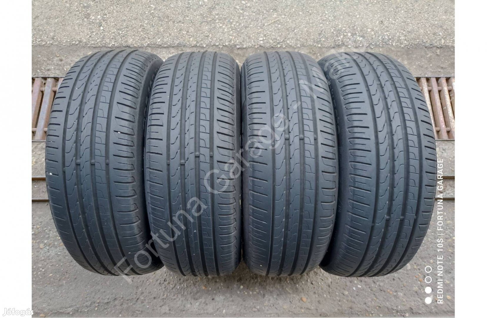 205/60 R16" Pirelli használt nyári garnitúra