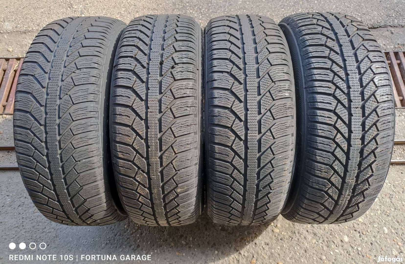 205/60 R16" Semperit használt téli garnitúra