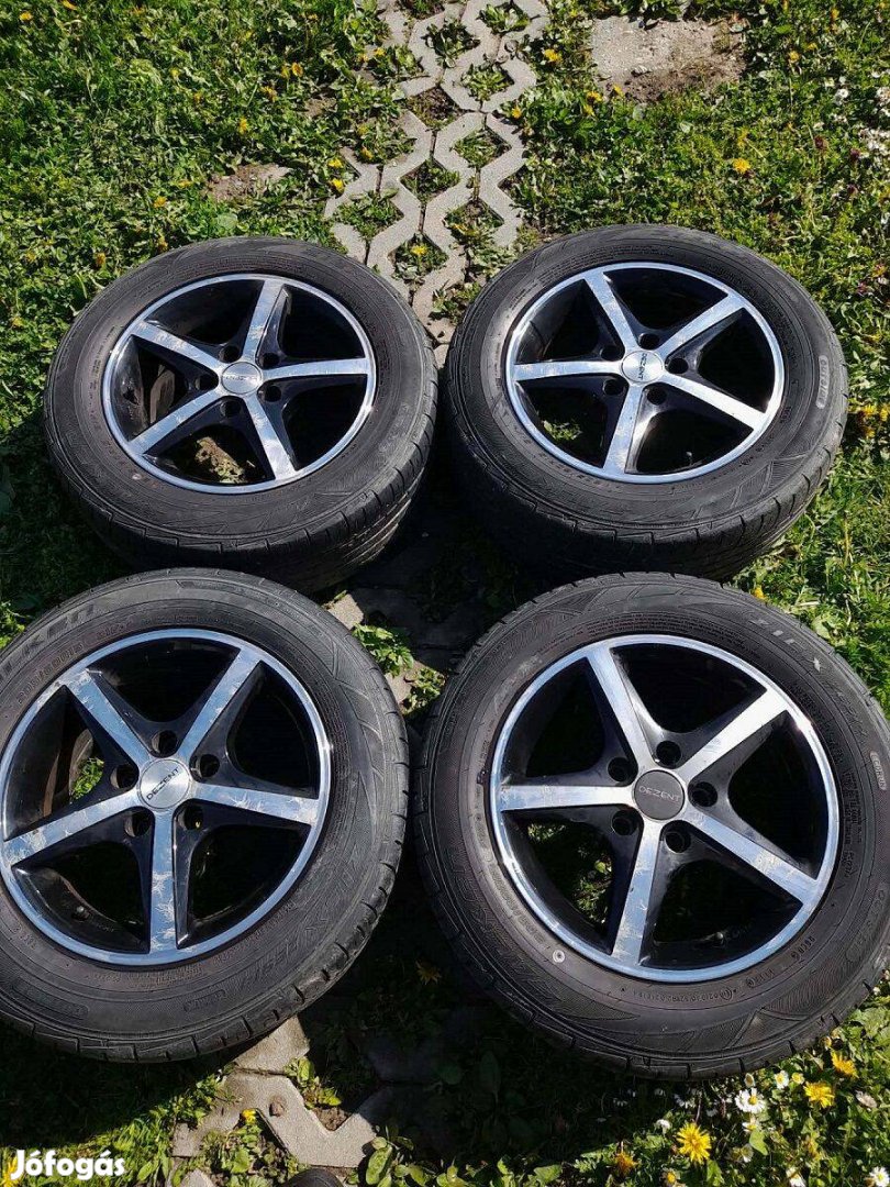 205 60 r15 Dezent alufelni és nyári gumi eladó
