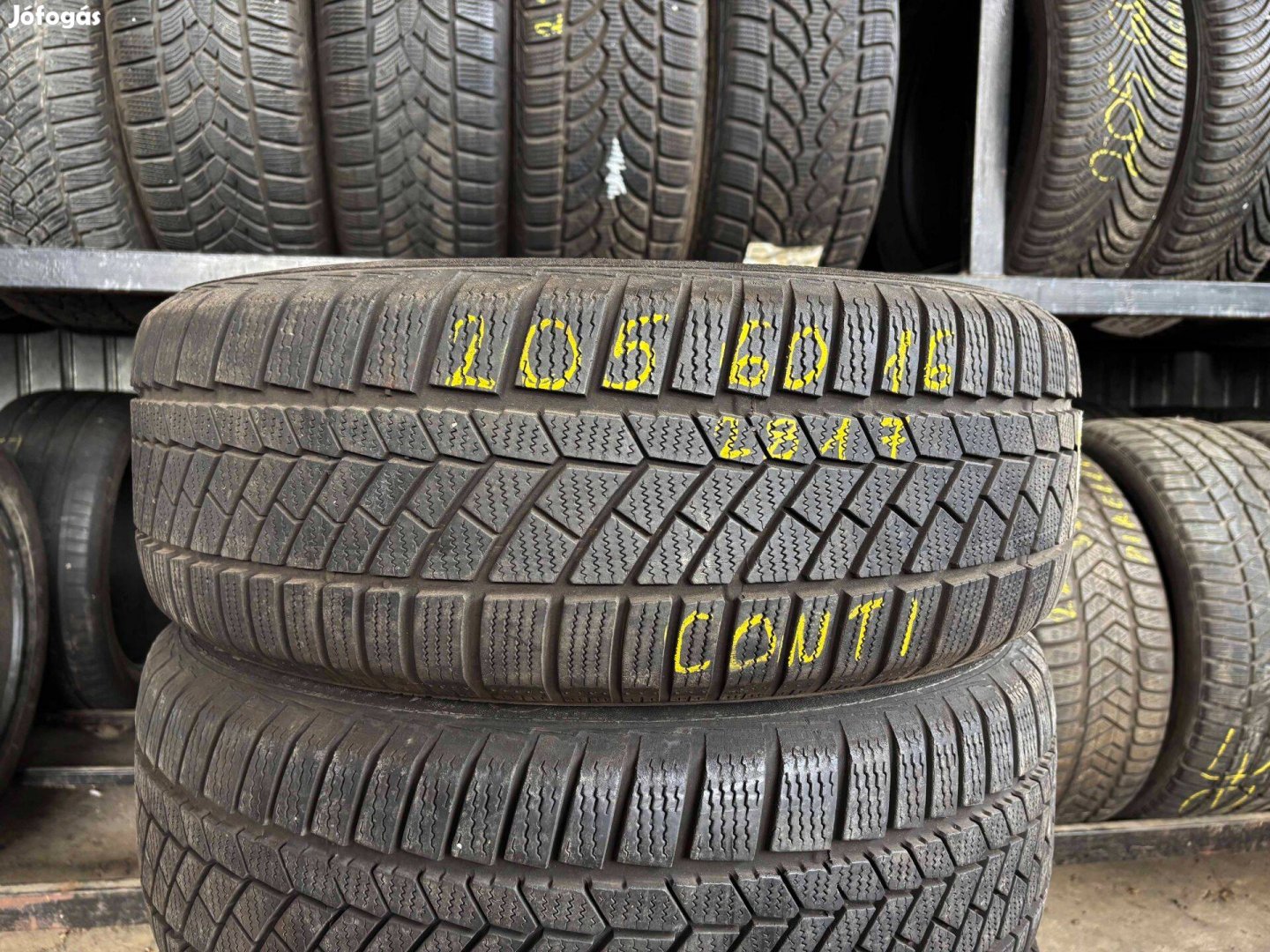 205/60 r16 Continental téligumi 4db eladó 205/60r16 garnitúra
