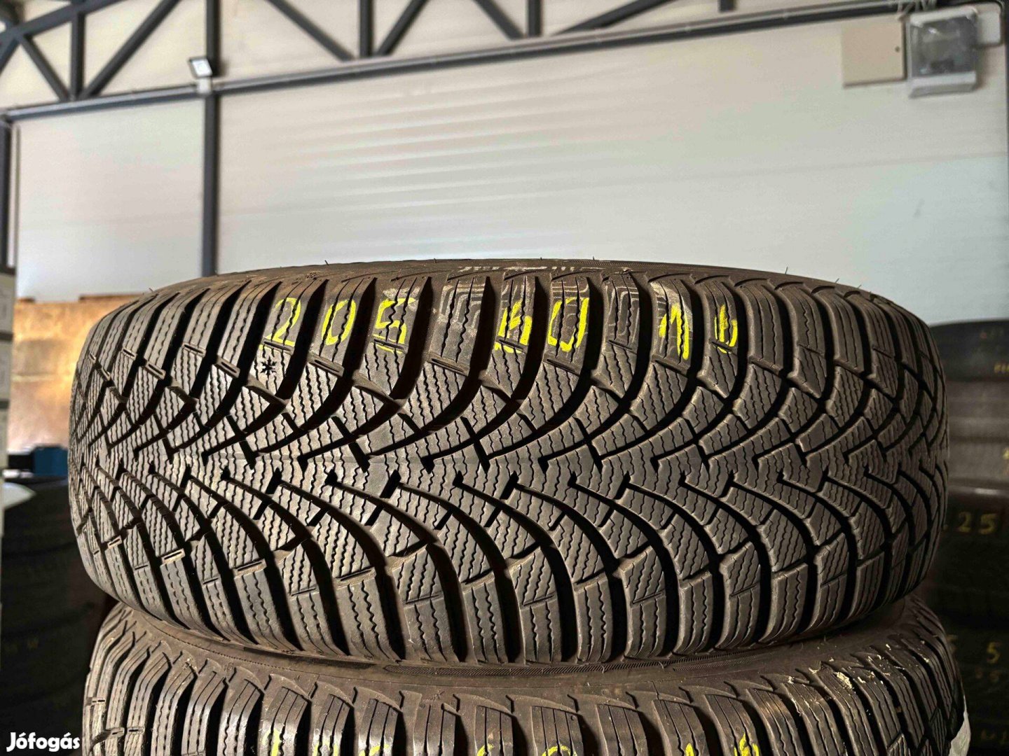205/60 r16 Goodyear 2021 7,4mm téligumi 2db eladó 205/60r16