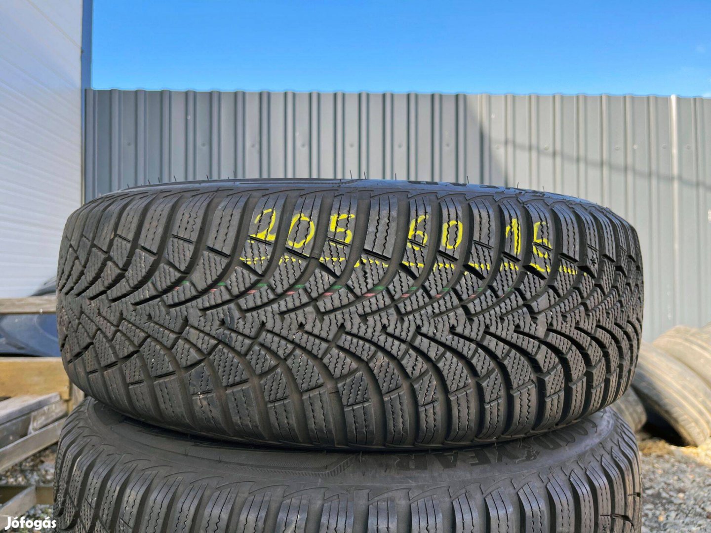 205/60 r16 Goodyear 2022 téligumi 4db eladó 205/60r16 garnitúra