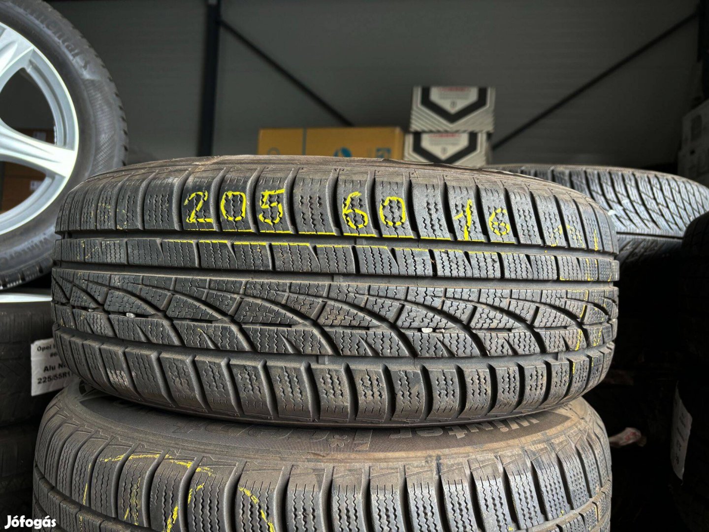 205/60 r16 Hankook téligumi garnitúra eladó 205/60r16 4db