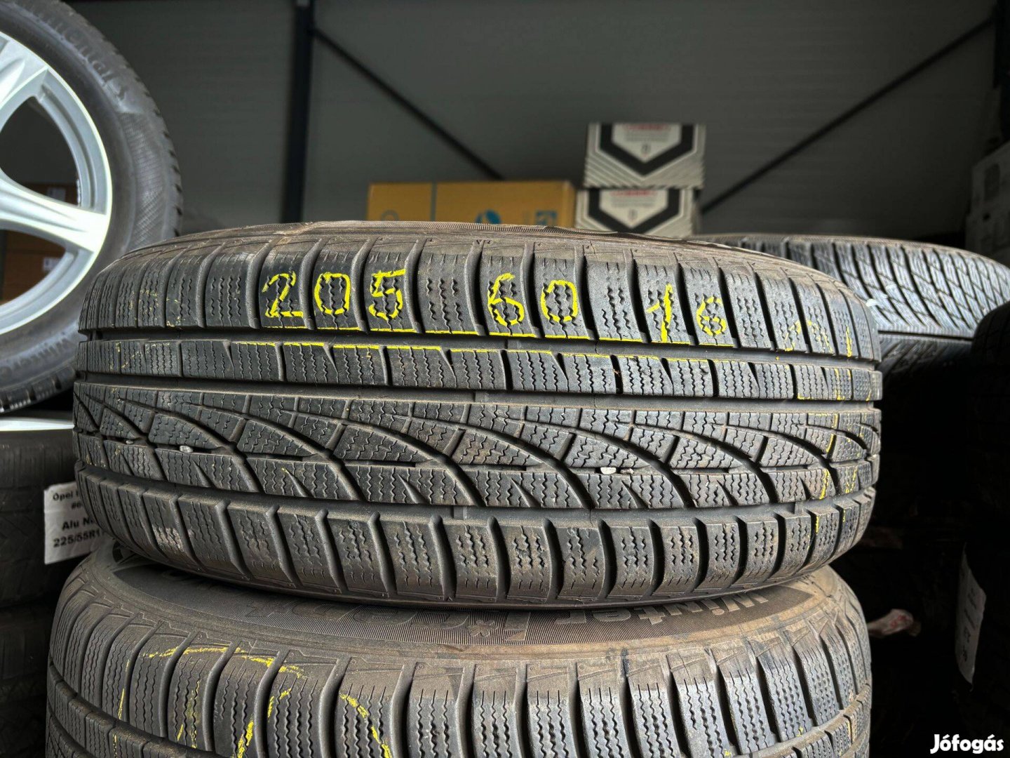 205/60 r16 Hankook téligumi garnitúra eladó 205/60r16 4db