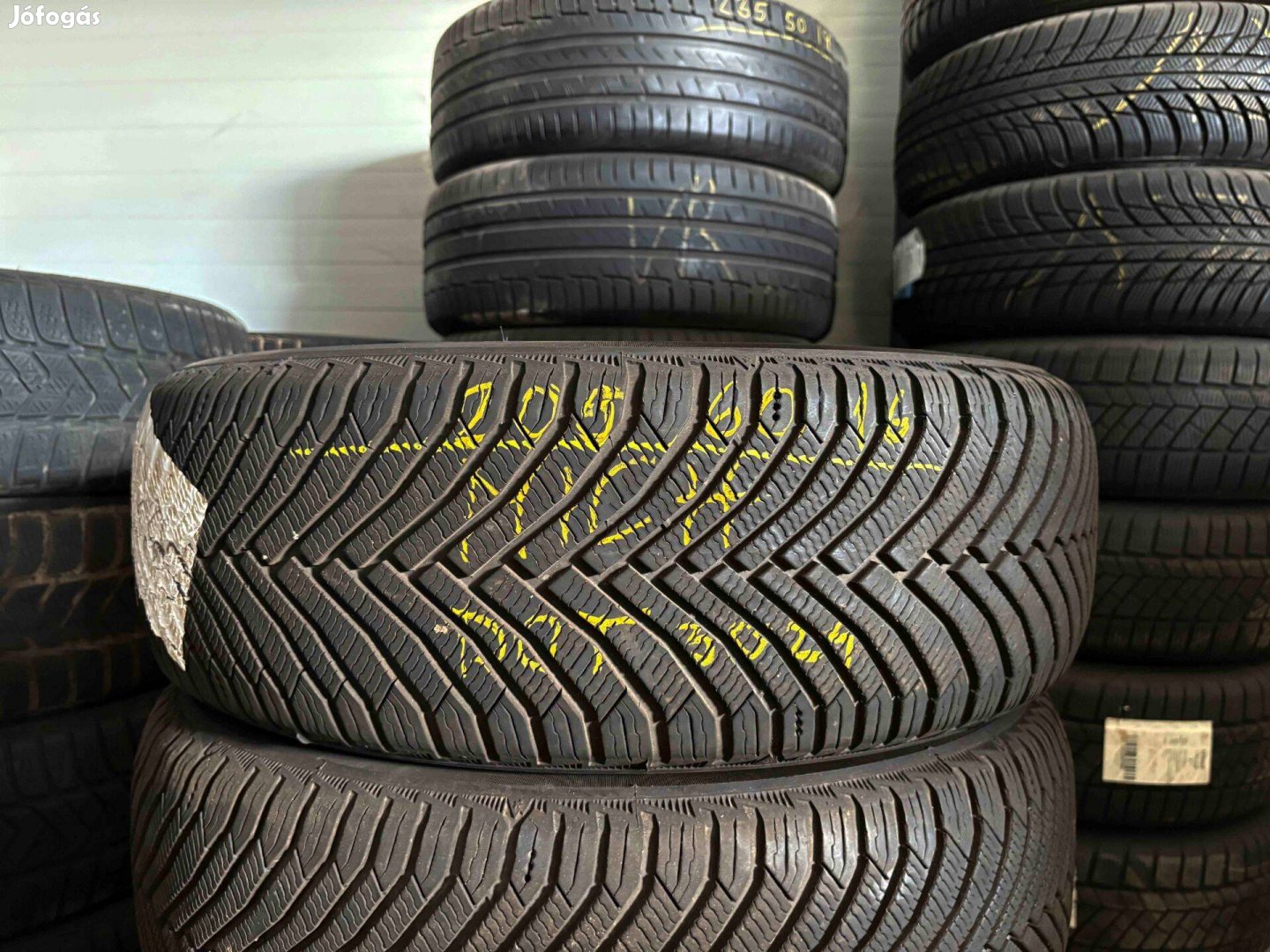 205/60 r16 Michelin 2024 6,6mm téligumi 2db eladó 205/60r16