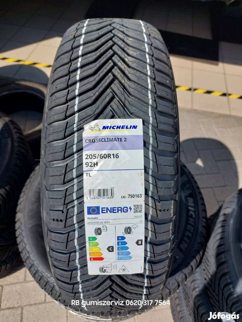 205/60 r16 Michelin Crossclimate 4évszakos,2024