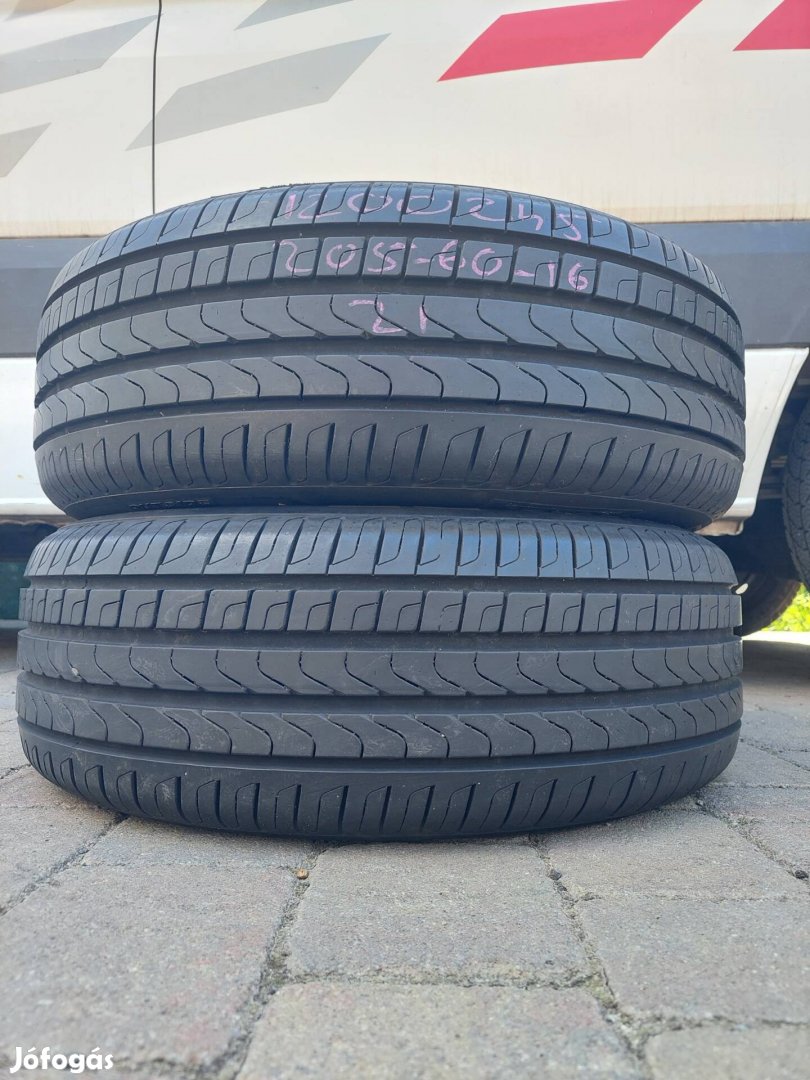 205/60 r16  205/60r16  Pirelli nyári gumi  8mm