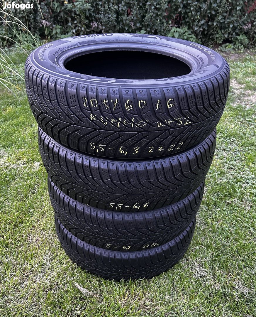 205/60 r16 téli 4db Kumho gumi 205/60r16