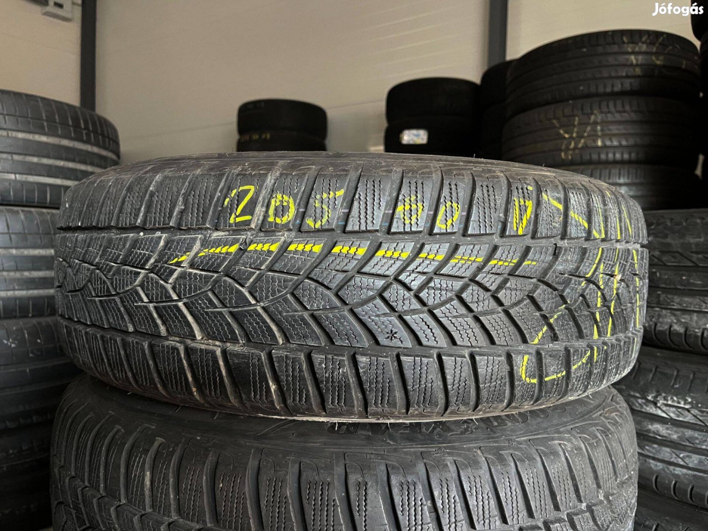 205/60 r17 Goodyear 2020 8mm téligumi 4db 206/60r17 garnitúra