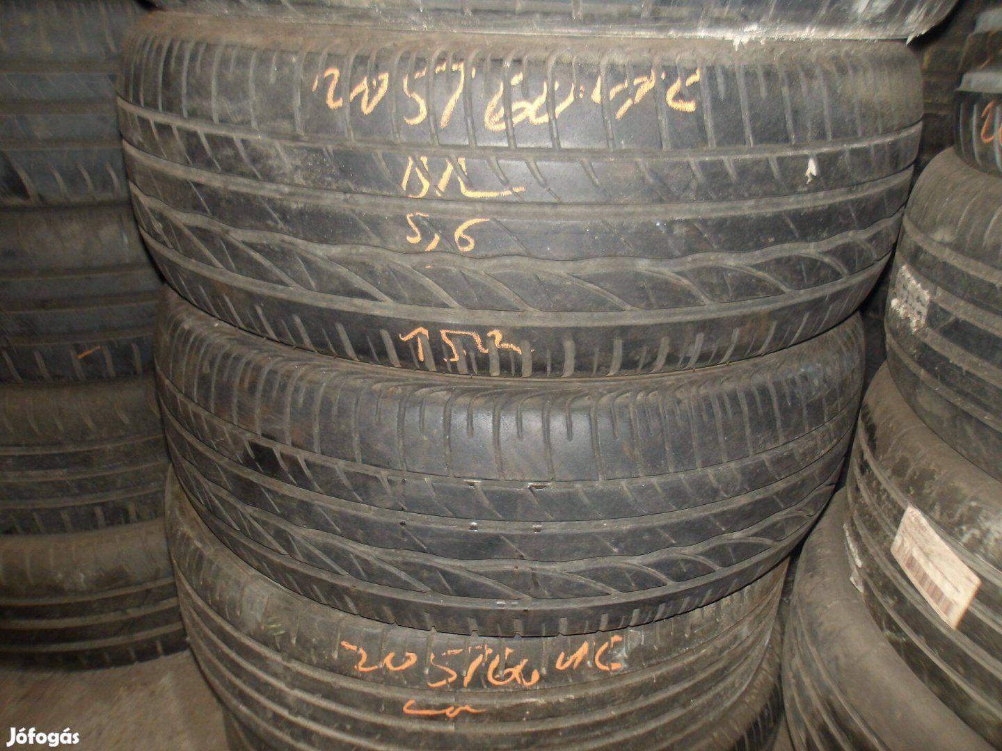205/60r16 Bridgestone nyári gumik ajándék szereléssel
