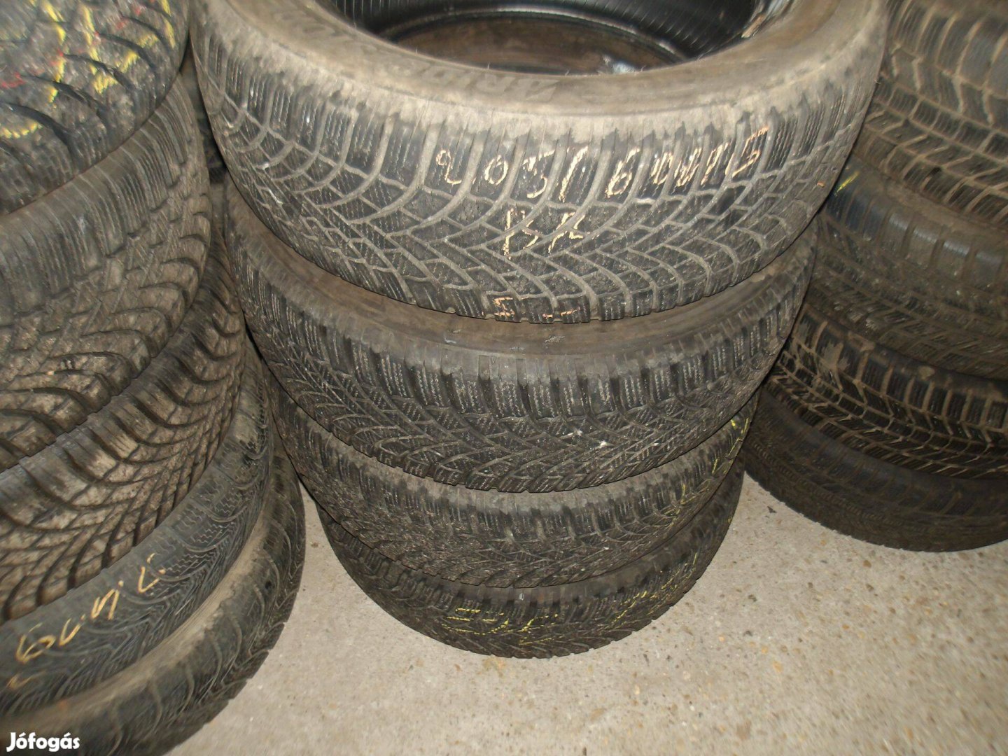 205/60r16 Bridgestone téli gumi ajándék szereléssel