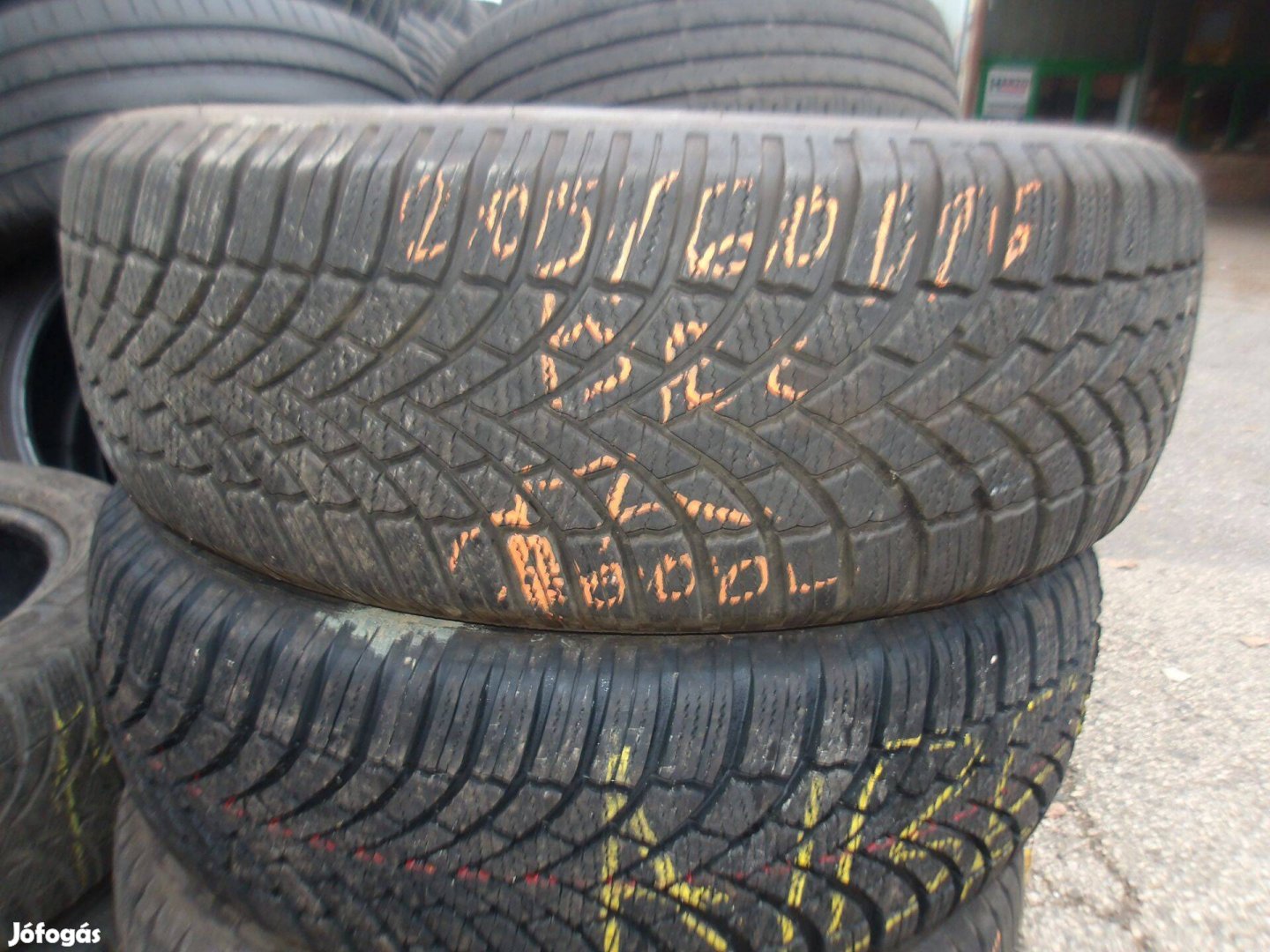 205/60r16 Bridgestone téli gumi ajándék szereléssel