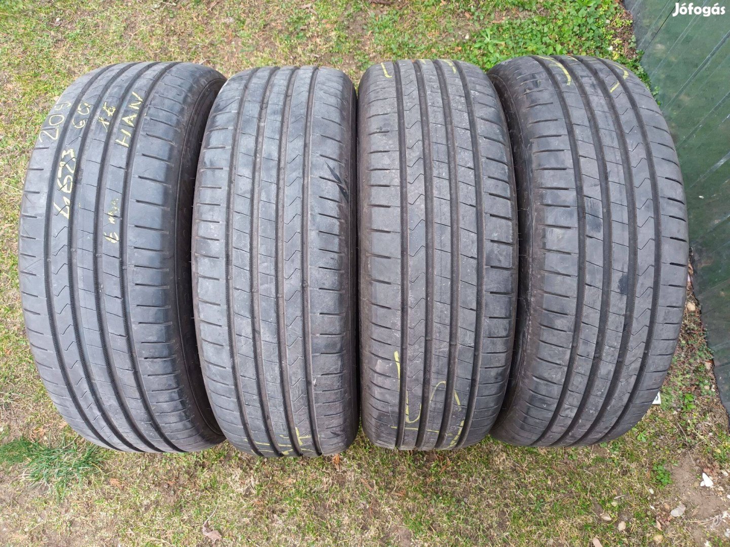 205/60r16 Hankook használt nyári gumi 4db szép