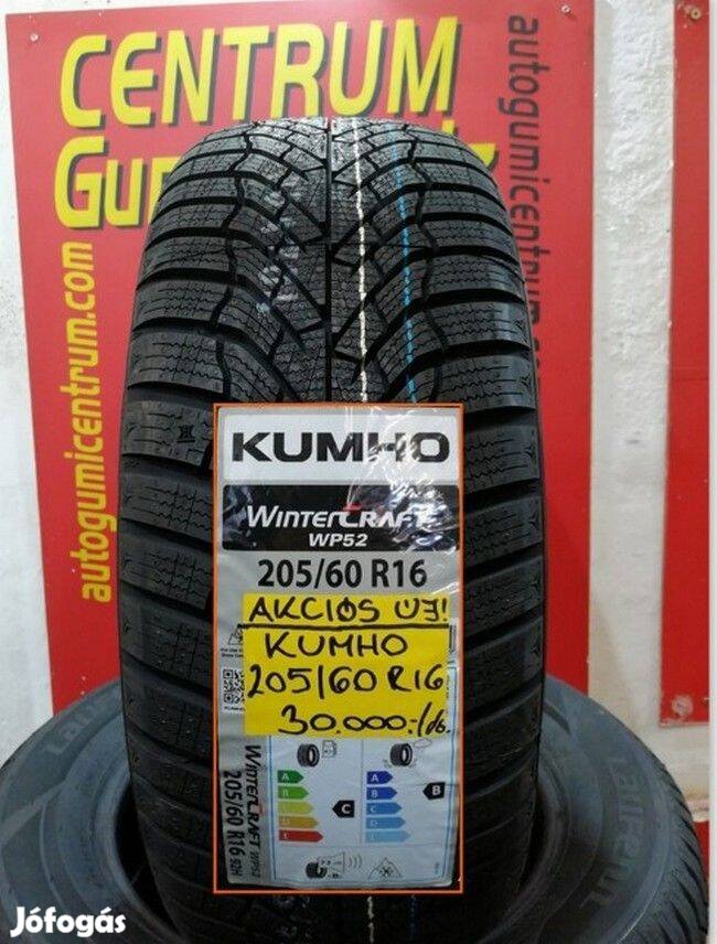 205/60r16 Kumho WP52 Wintercraft gumi