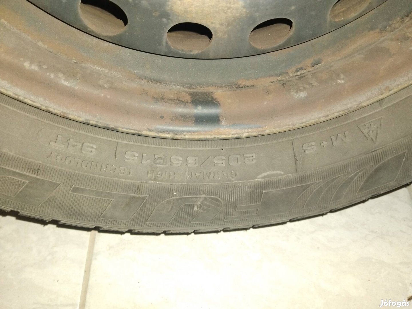 205/65R15 téli gumi felnivel 