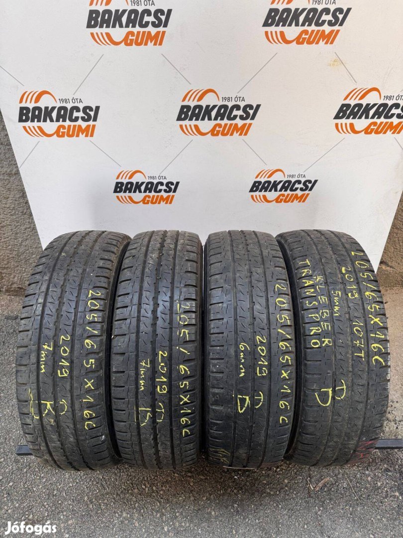 205/65R16C 205 65 16C 205/65X16C Keber nyári gumi eladó B