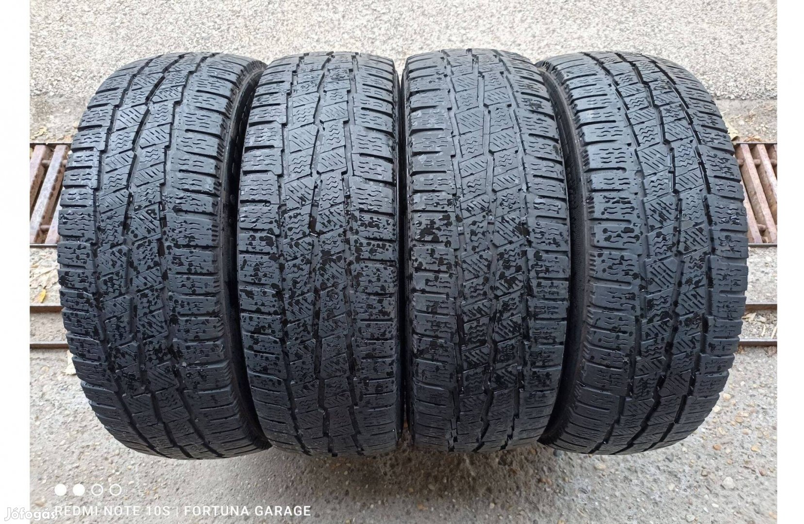 205/65 R16"C Michelin használt téli kisteher garnitúra