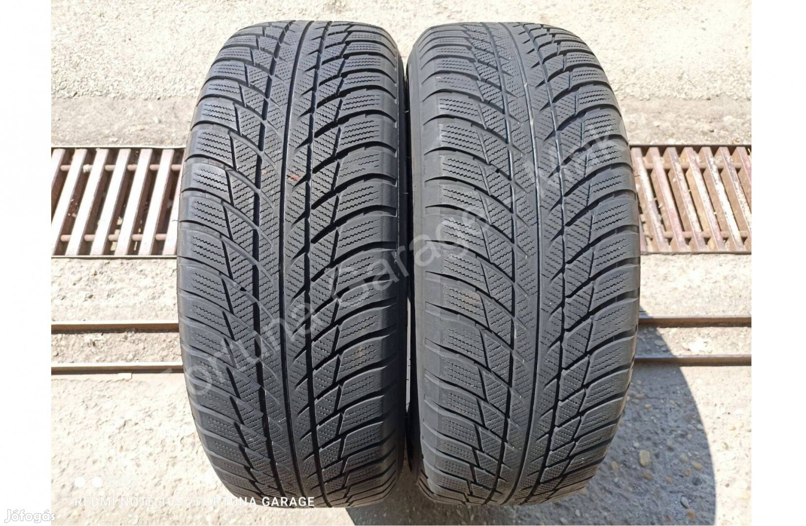 205/65 R16" Bridgestone használt téli gumik