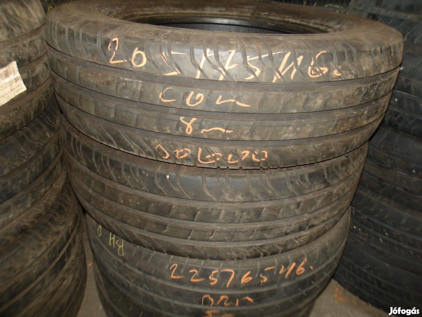 205/75r16c Continental nyári gumi ajándék szereléssel