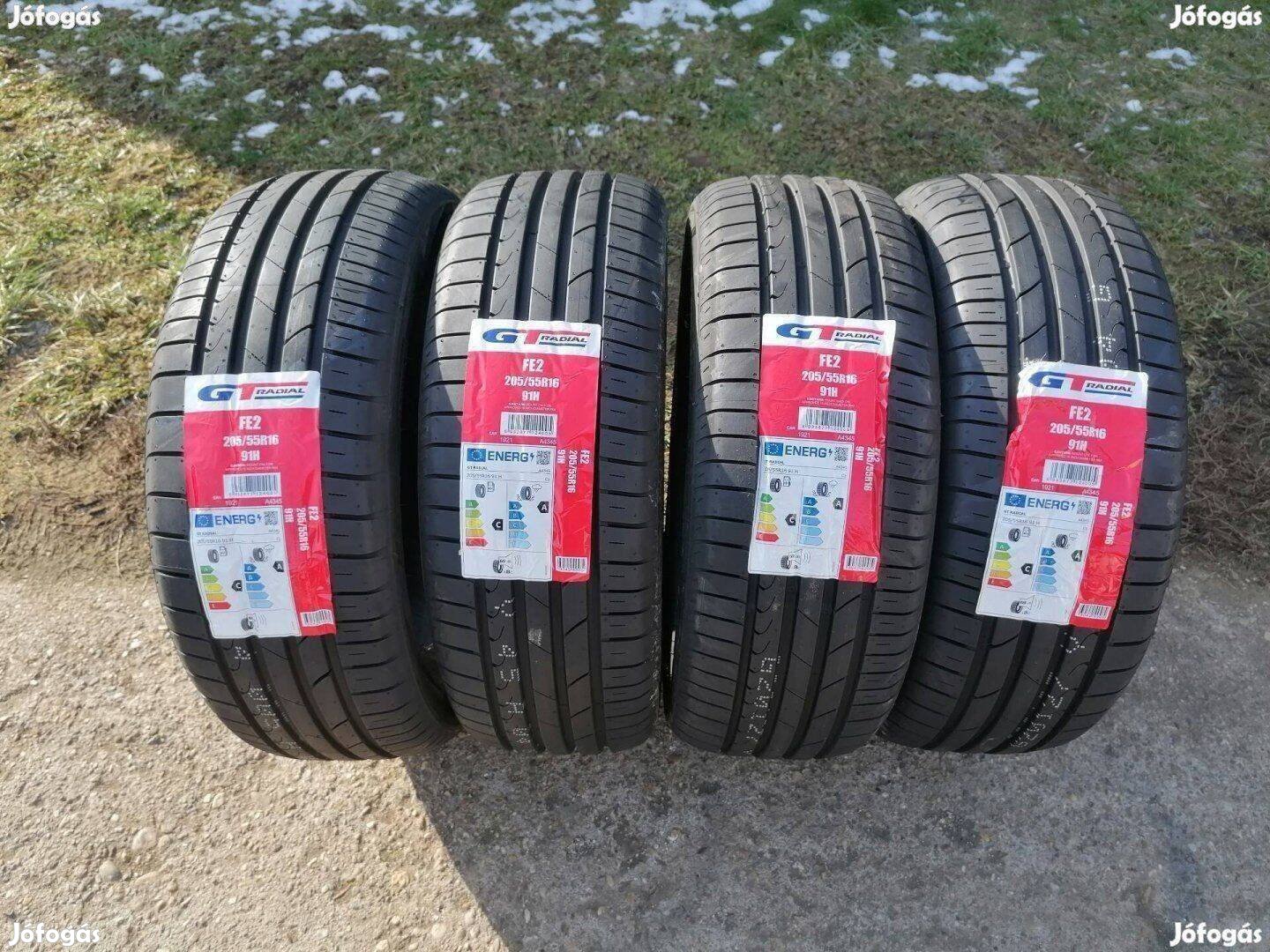 205 /55R16-os GT-radial új nyárigumi