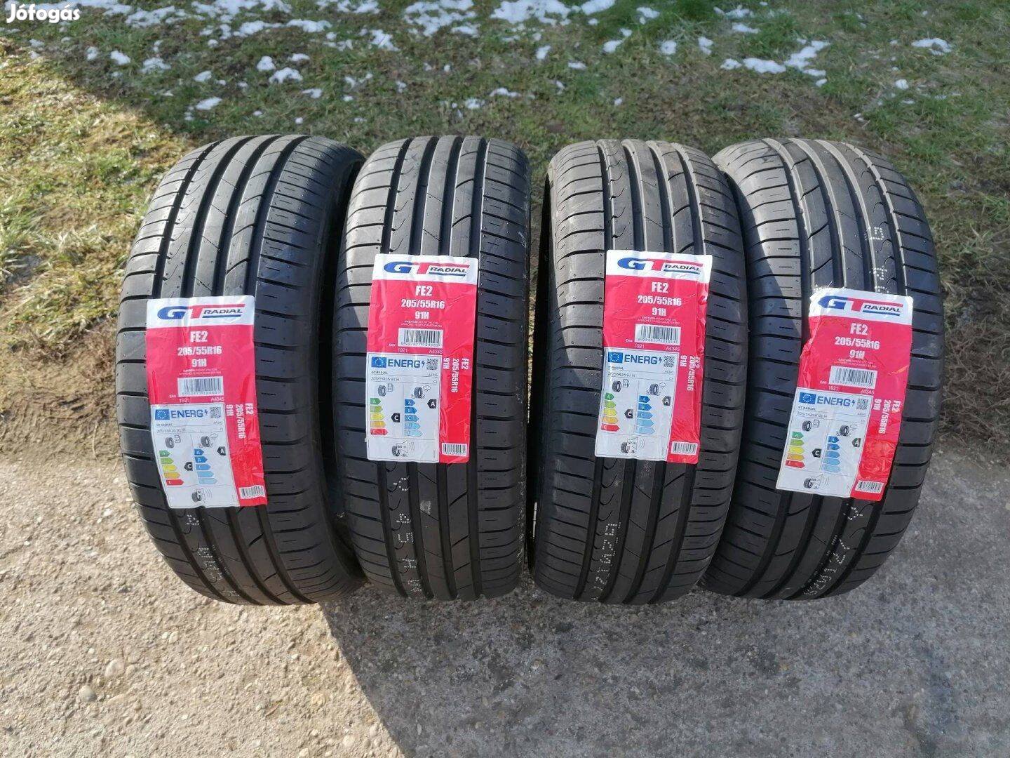 205 /55R16-os GT-radial új nyárigumi