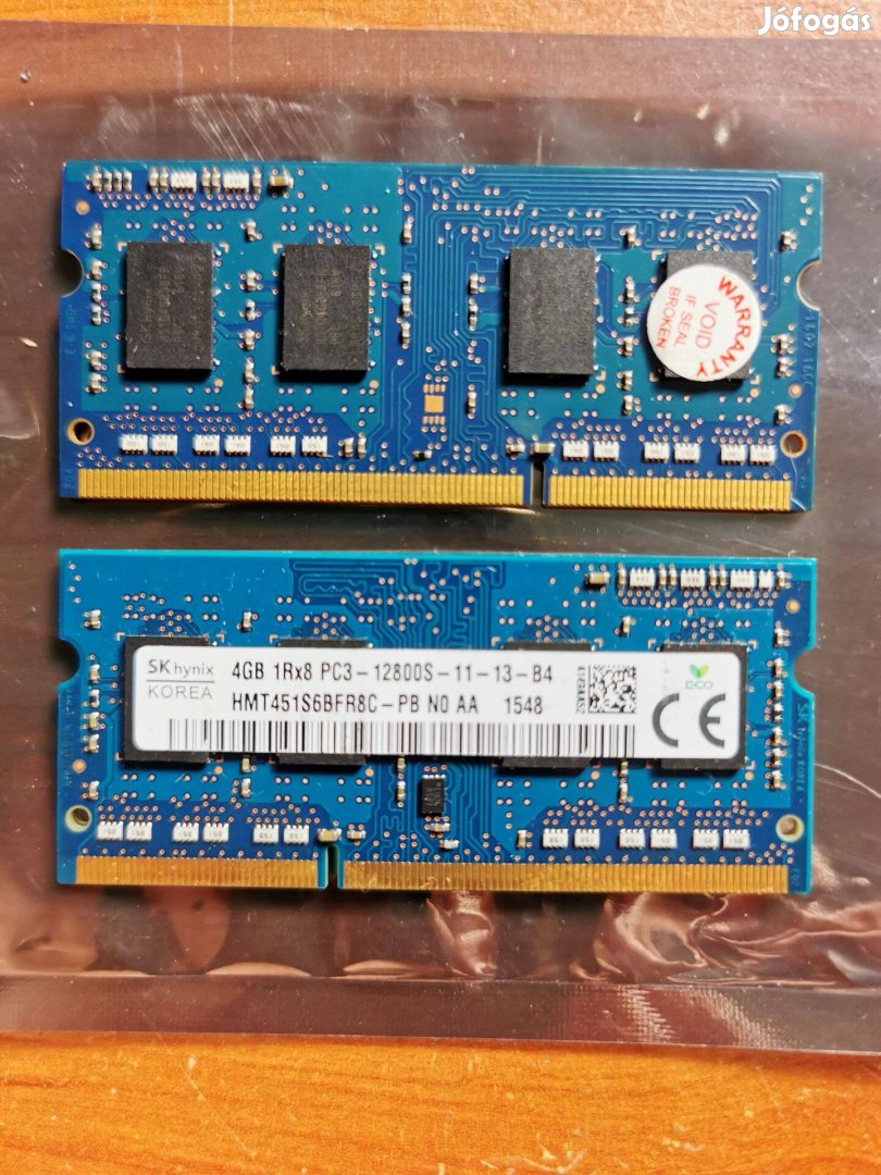 20/2 SK Hynix HMT451S6BFR8C 8gb 3 hónap garancia PC3 DDR3 ram memória