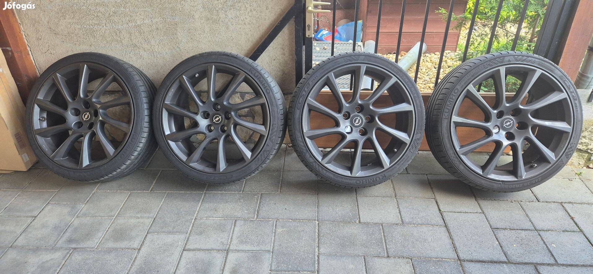 20 Collos Irmscher felni Kumho Ecsta nyári gumikkal Opel-re 5*120