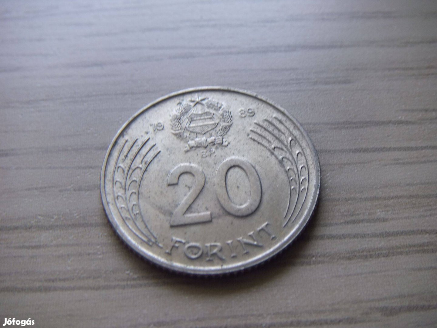 20 Forint 1989 Forgalomba volt