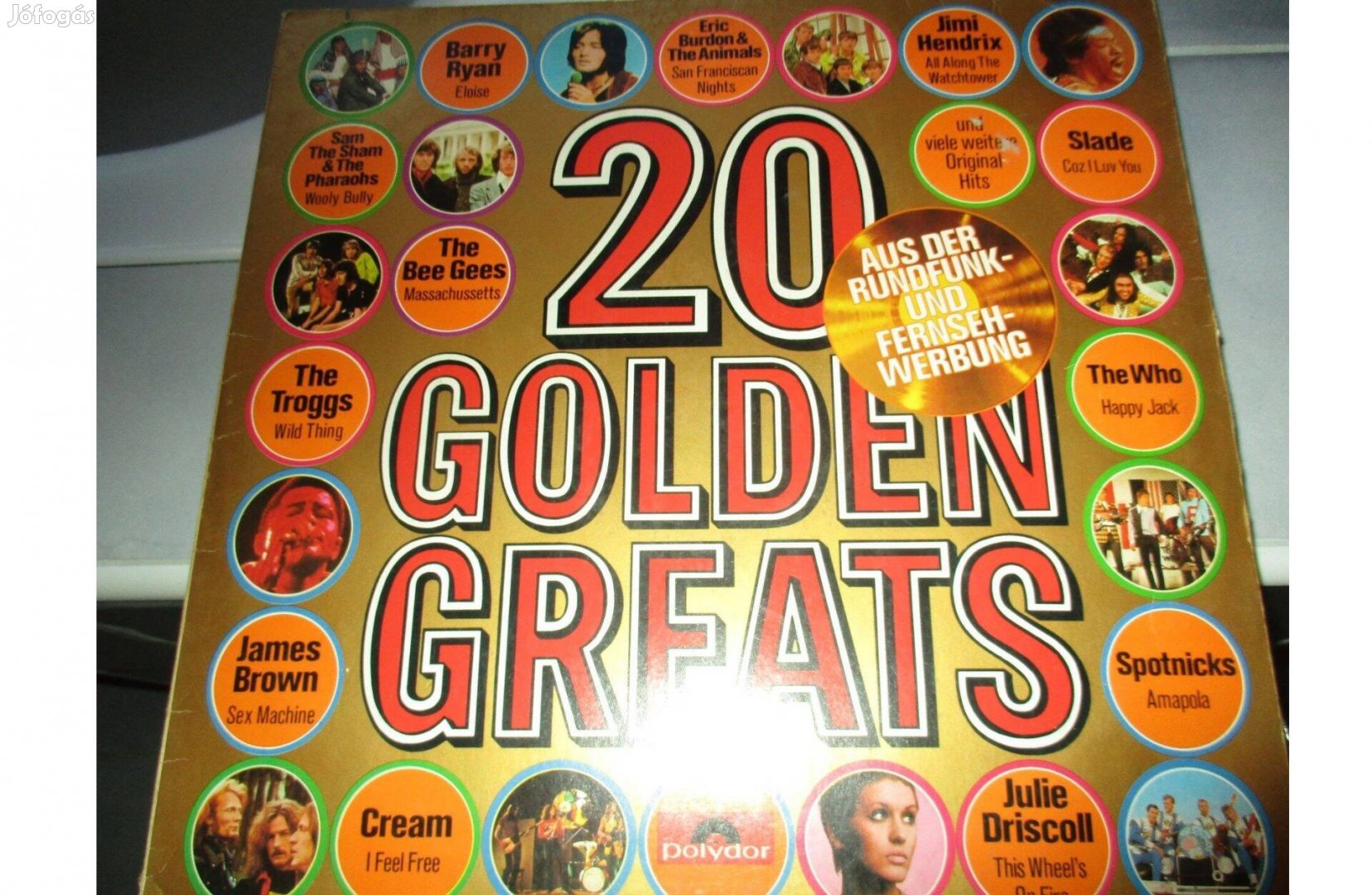 20 Golden Greats vinyl hanglemez eladó