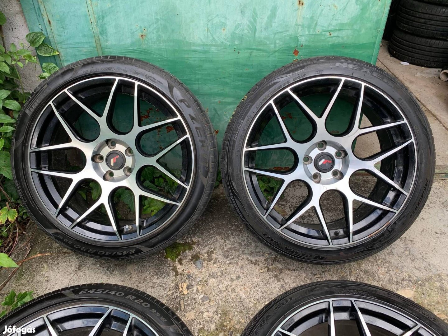 20 Japan Racing JR18 5x115 alufelni garnitura Nyarigumikkal!5x115