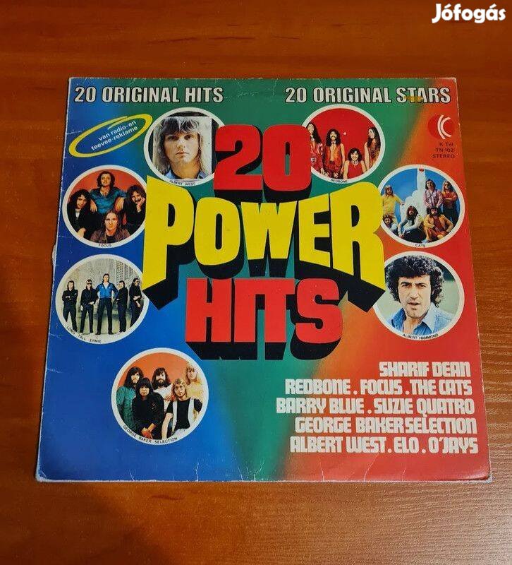 20 Power Hits; LP, Vinyl