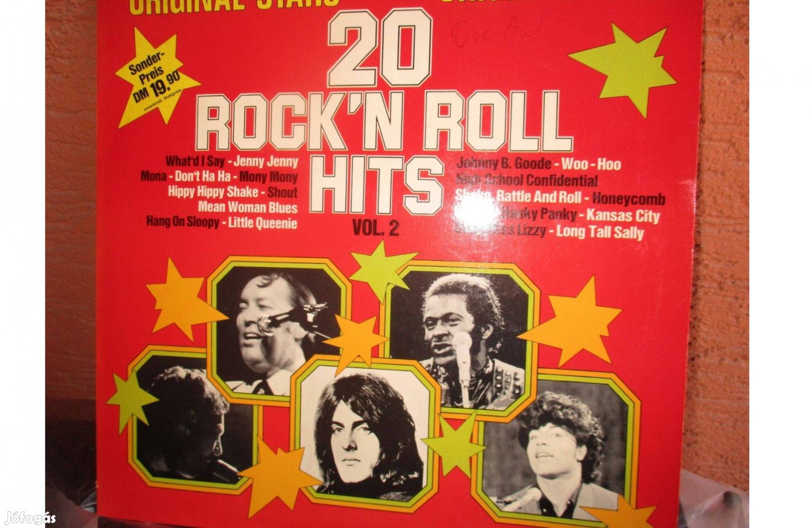 20 Rock'n roll hits LP hanglemez eladó