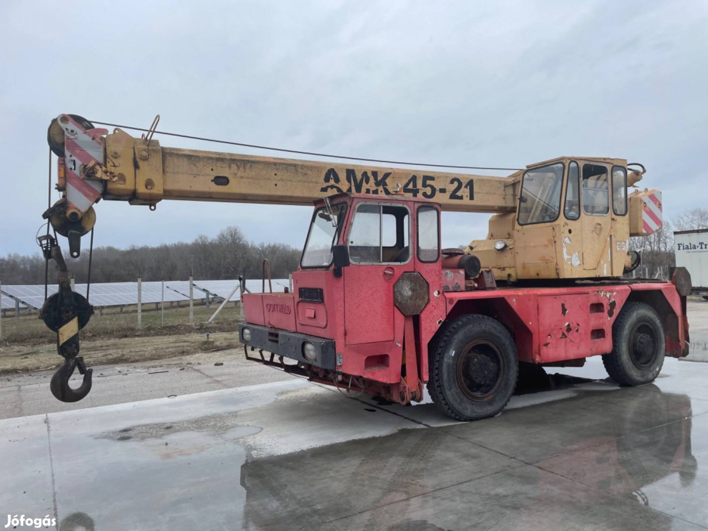 20 Tonna teherbírású Gottwald Amk45-21 Daru, Autódaru eladó