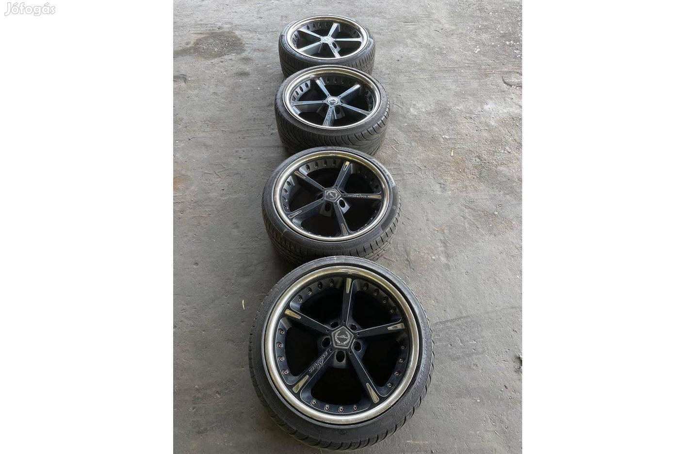 20" AC Schnitzer felni 20 colos alufelni 5x120 BMW gumi