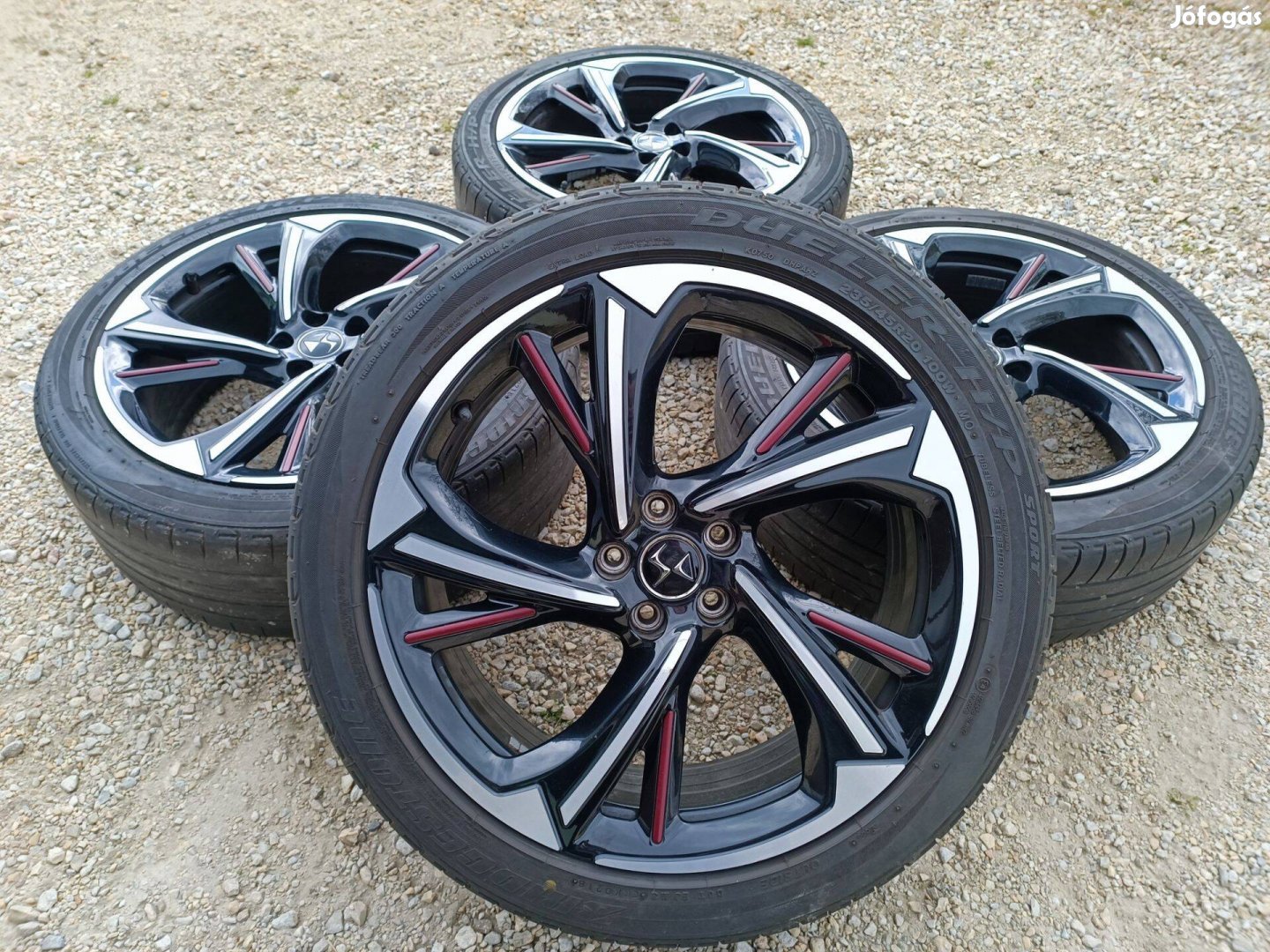 20" Gyári DS7 alufelni 5*108 Citroen 5*108 gumikkal DS7 Crossback