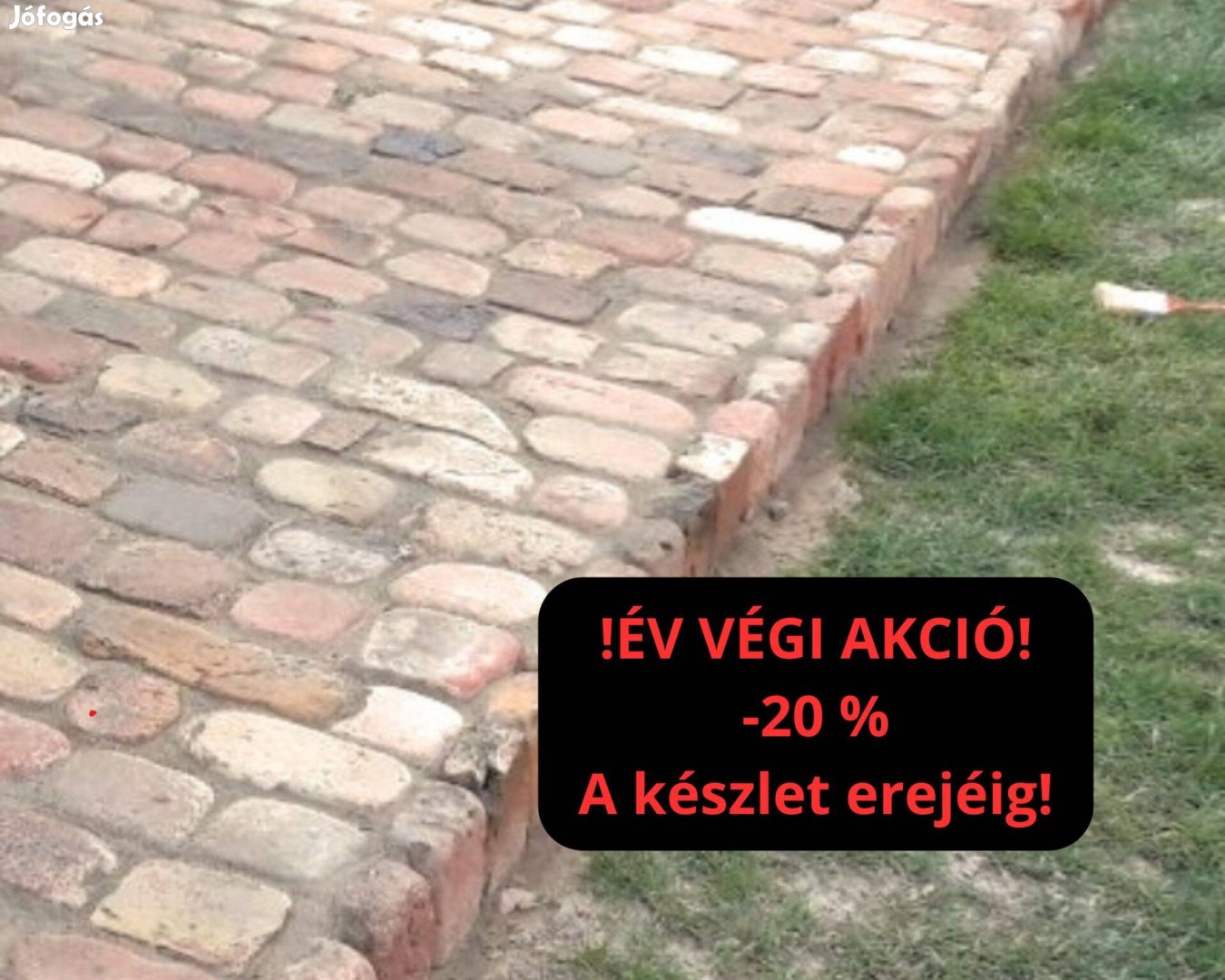 20 % Térkő-viakolor szegélykő,fűszegély, rusztikus ágyásszegély