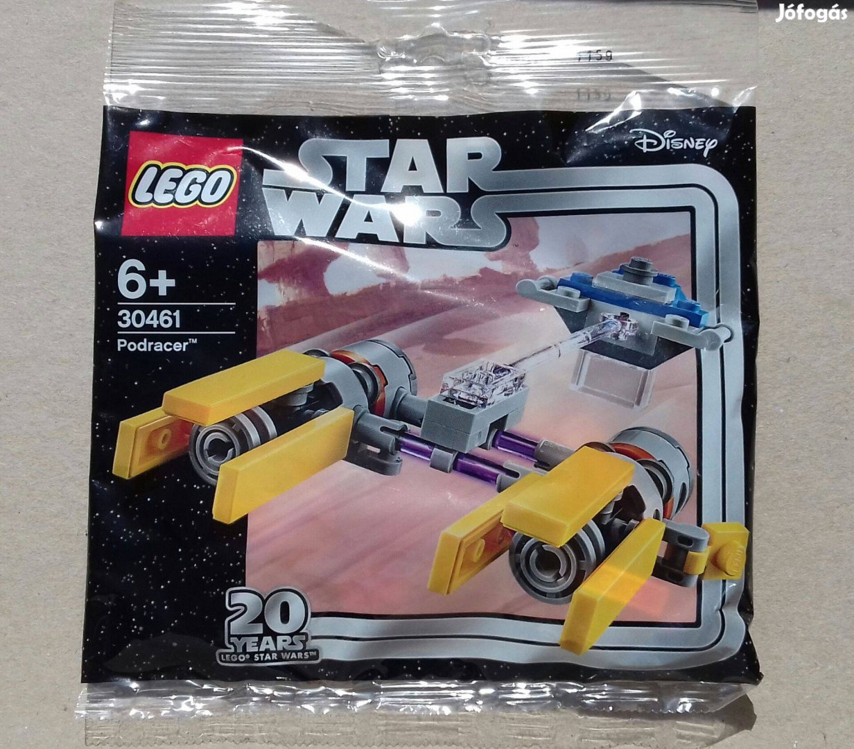 20. évfordulós ritkaság! Bontatlan Star Wars LEGO 30461 Légifogat. Lev