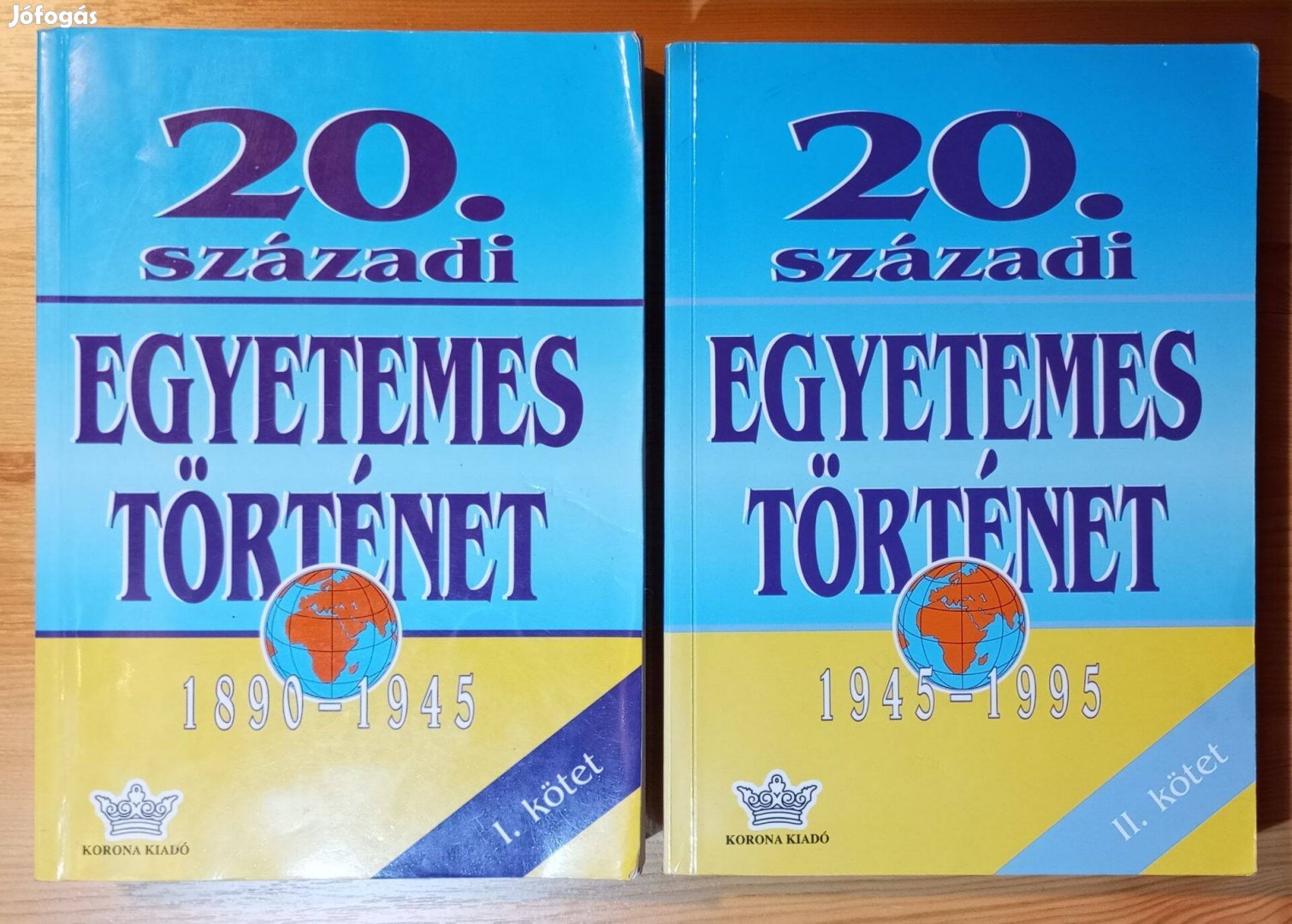 20. századi egyetemes történet. I.-II. kötet