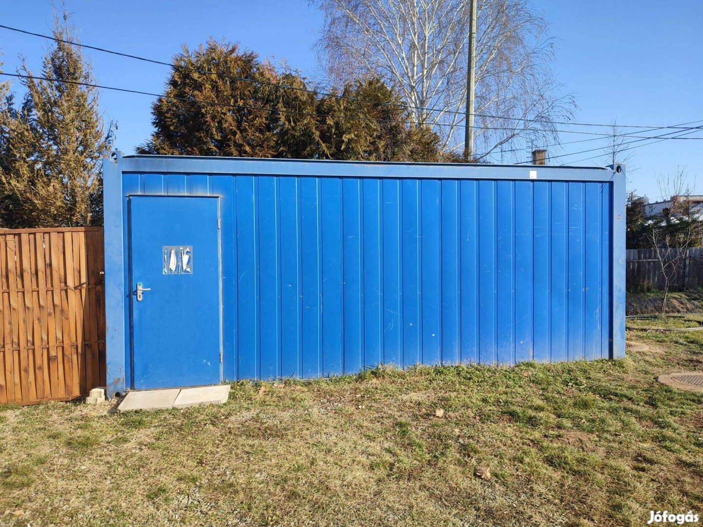 20' wc konténer