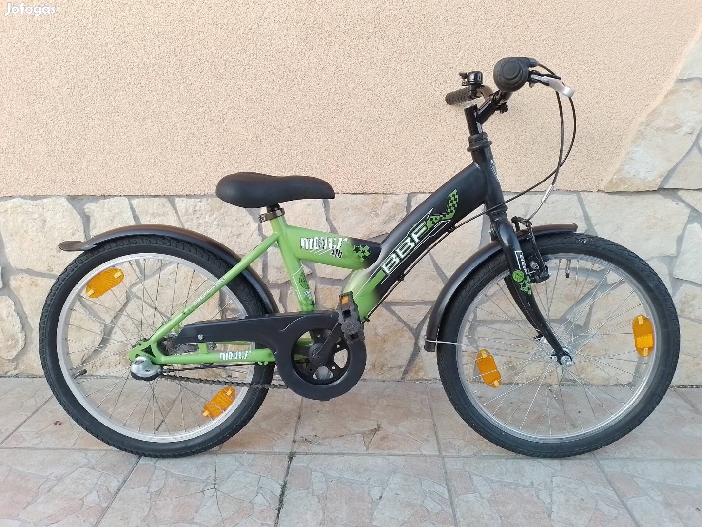 20-as BBF 3 sebességes agyváltos kontrafékes gyerek kerékpár bicikli. 