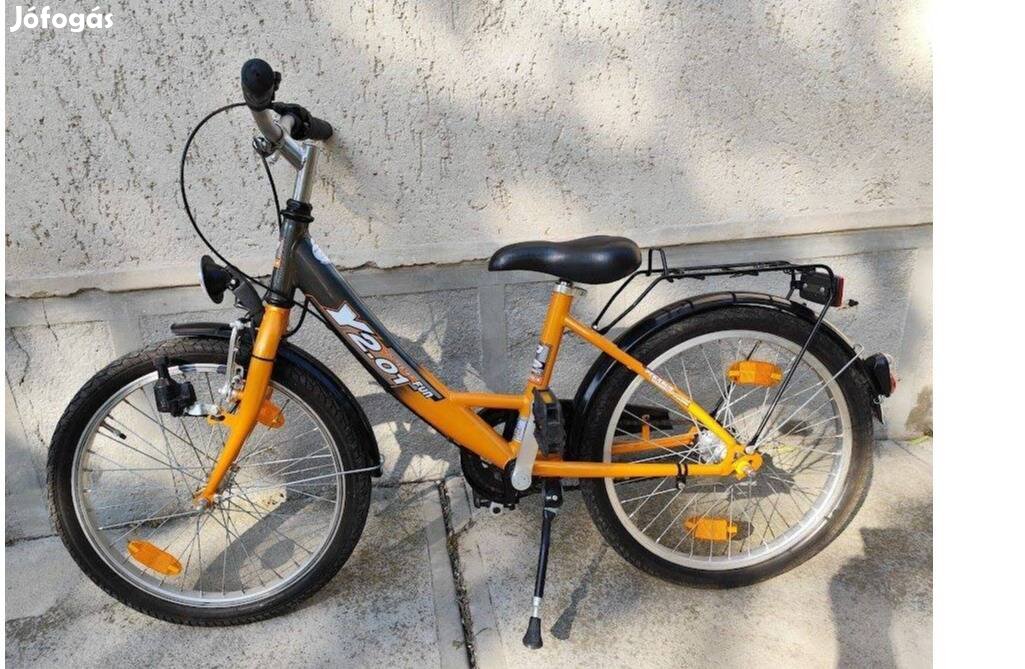 20-as Pegasus gyermek kerékpár,Teljes felszereléssel.38 eFt