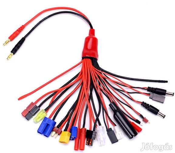 20 az 1-ben Multi Töltőkábel RC és Egyéb Akkumulátorokhoz
