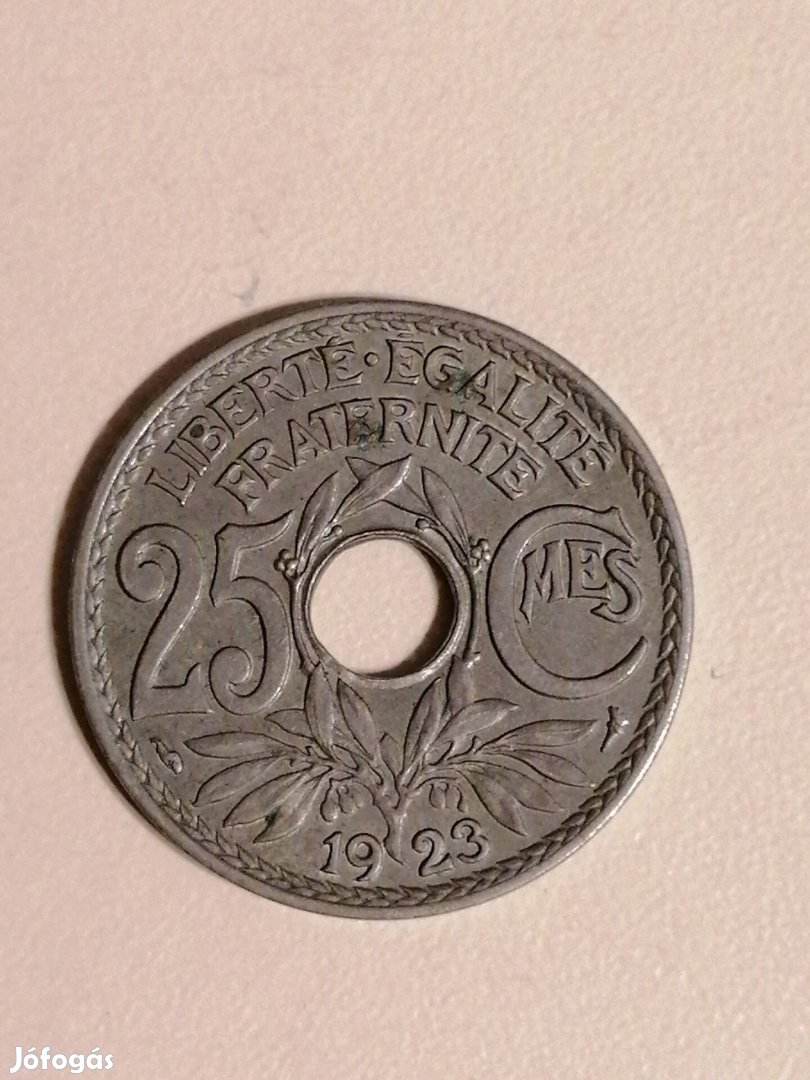 20 centimes 1925 érme