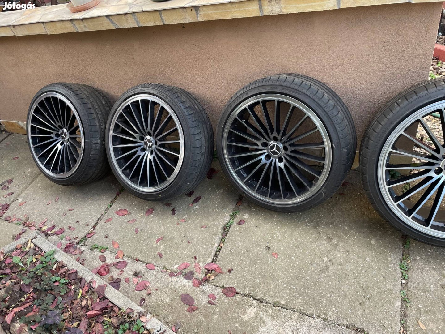 20 coll kétszéles alufelni eladó nyári gumiabrocssal