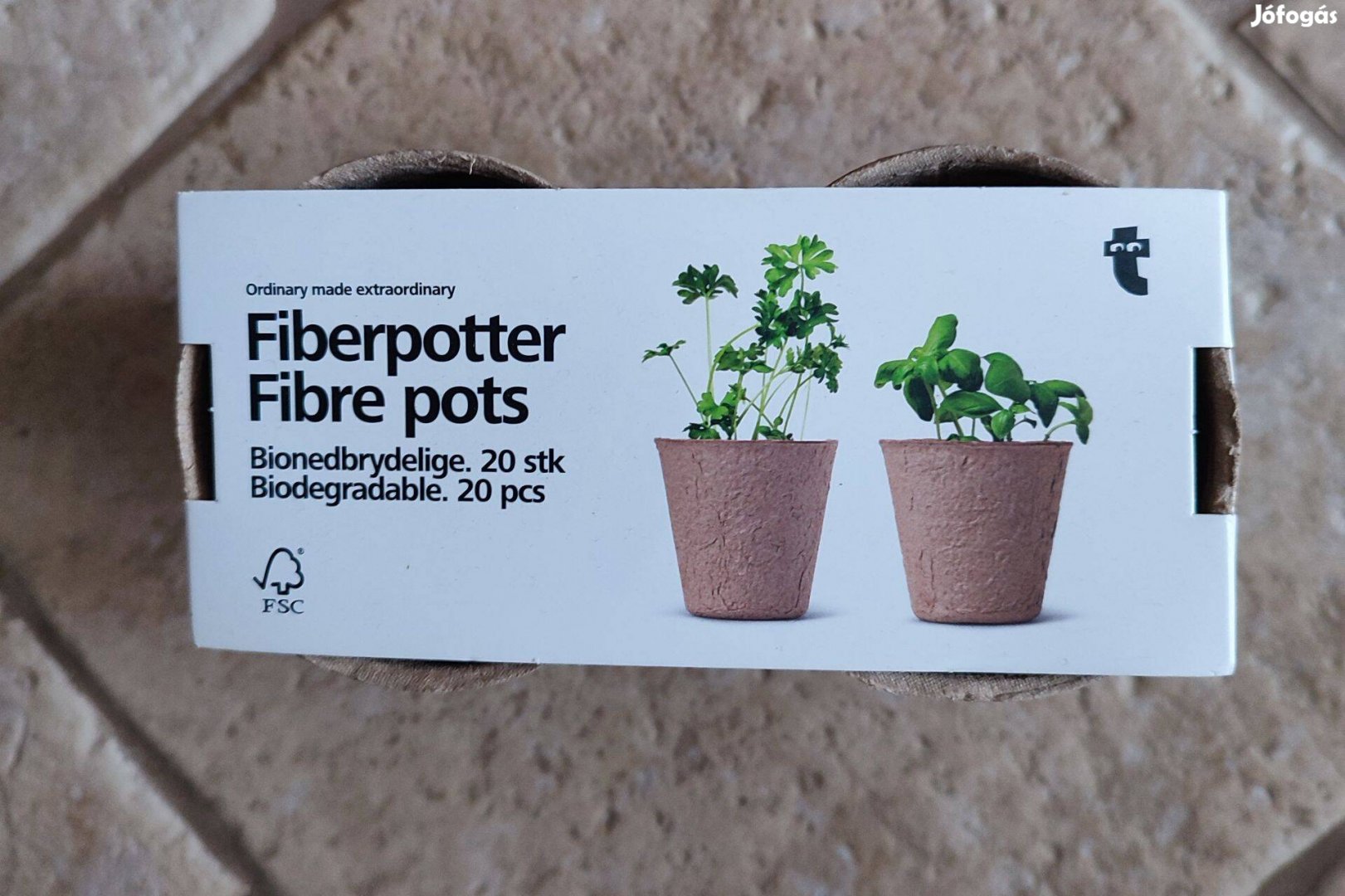 20 darab rostcserép