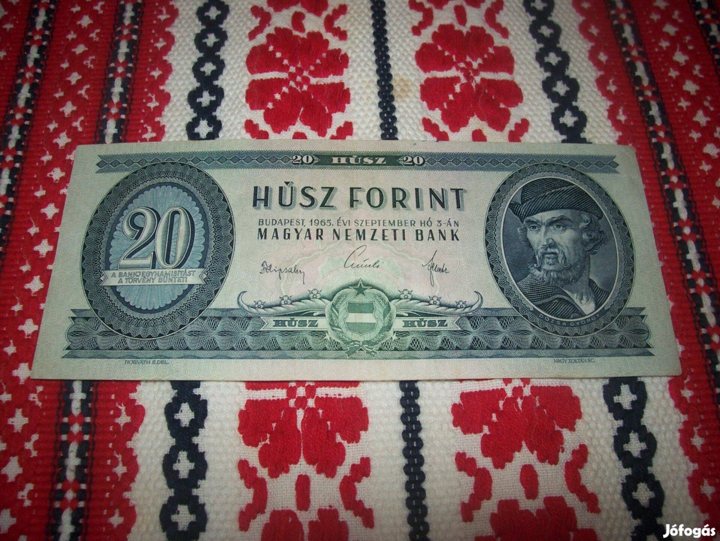20 forint 1965 évjáratú. Ritka