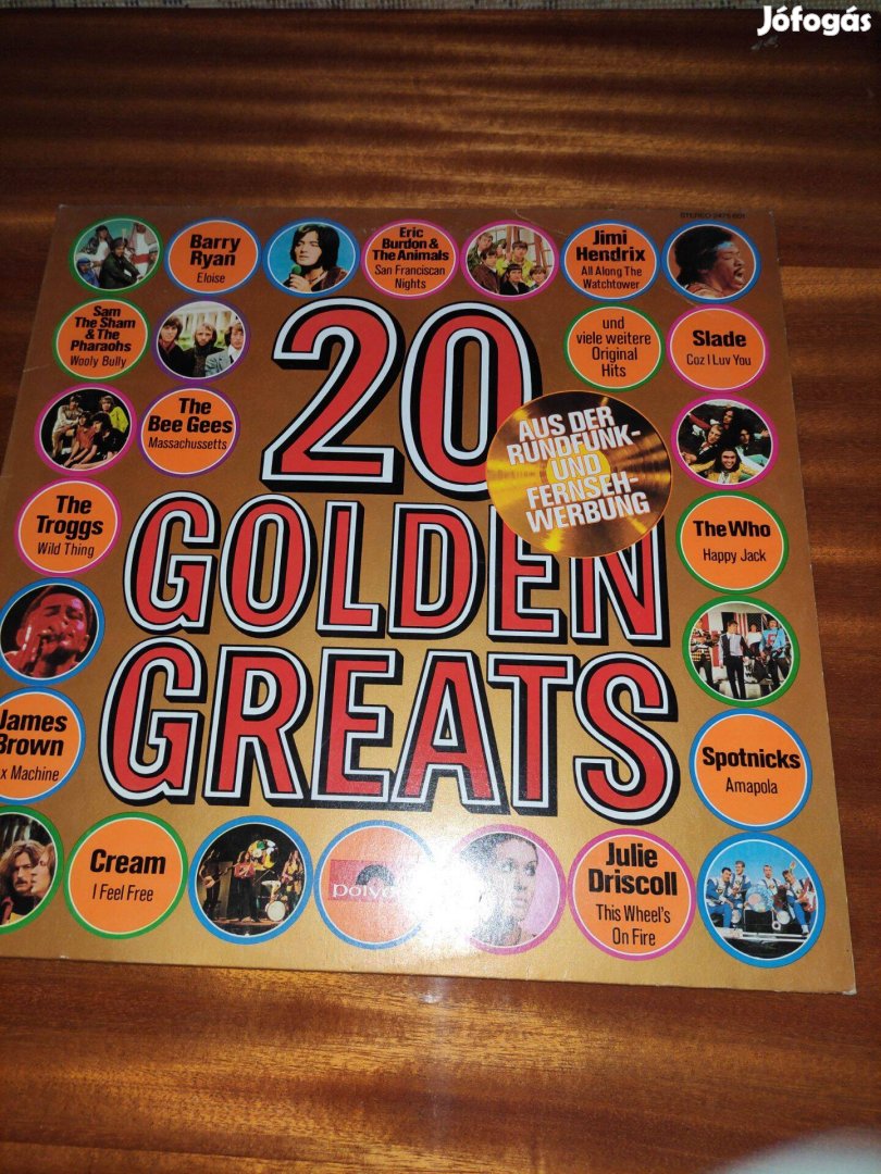 20 golden greats bakelit lemez