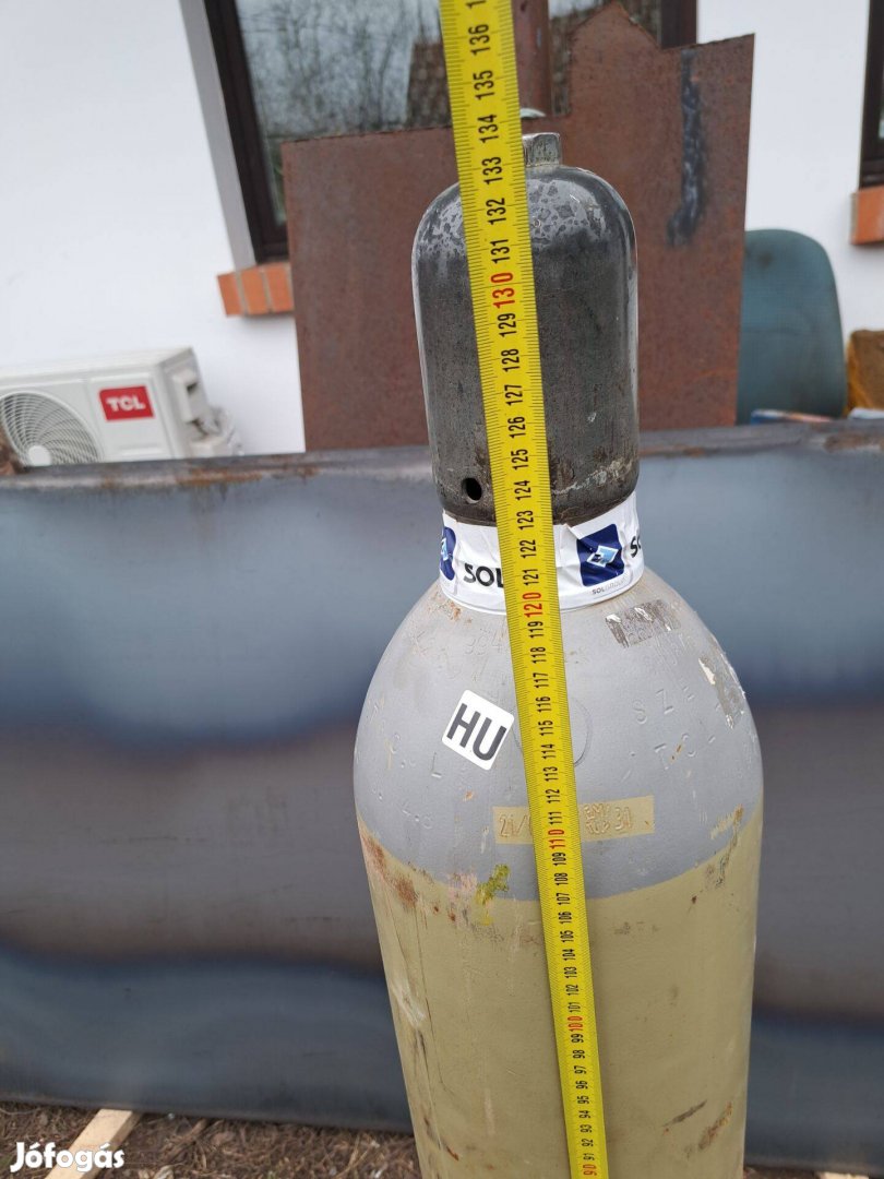 20 kg töltetű szén-dioxid palack