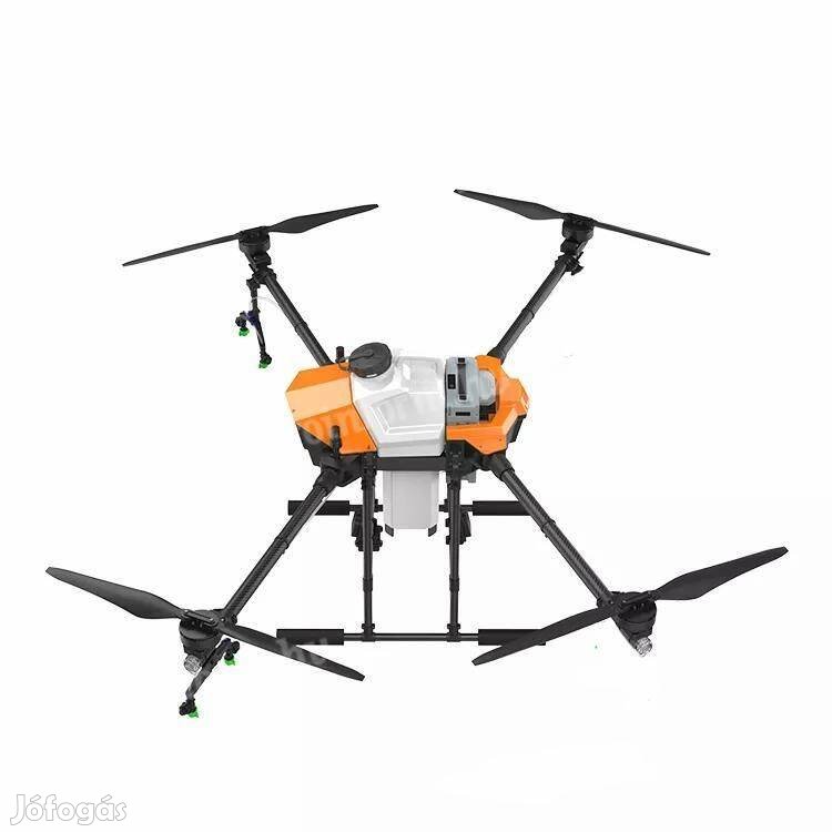 20 literes, RTK GPS-szel felszerelt (1 cm pontos) permetező drón